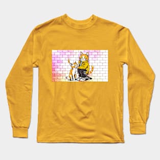 Cat Cuddles Long Sleeve T-Shirt